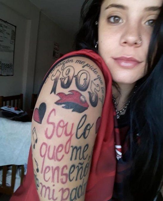 Tatuada en el alma y en la piel