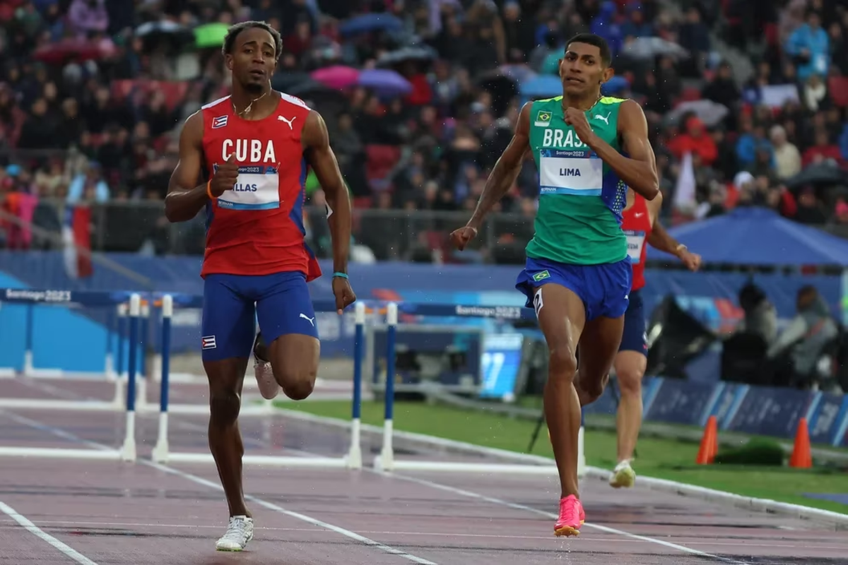 Yoao Illas cosechó una medalla de bronce para Cuba antes de fugarse (Foto de Alejandro Pagni/Santiago 2023 via Photosport). Yoao Illas cosechó una medalla de bronce para Cuba antes de fugarse (Foto de Alejandro Pagni/Santiago 2023 via Photosport).