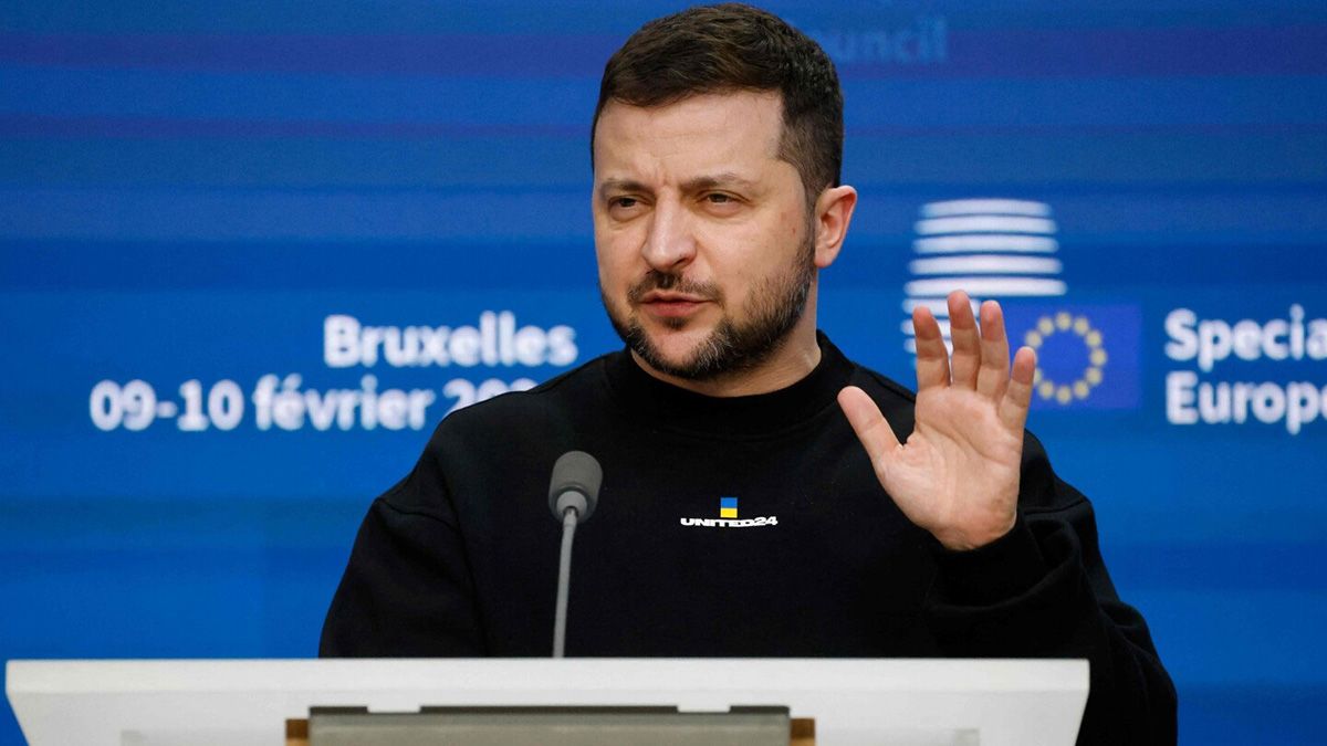 "Europa, nos estamos defendiendo de la mayor fuerza antieuropea del mundo moderno. Necesitamos armas para sobrevivir”, dijo Zelenski.
