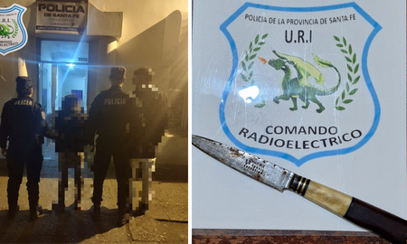 Detuvieron a una pareja armada en el Barrio Pompeya, de la ciudad de Santa Fe. Detuvieron a una pareja armada en el Barrio Pompeya, de la ciudad de Santa Fe.