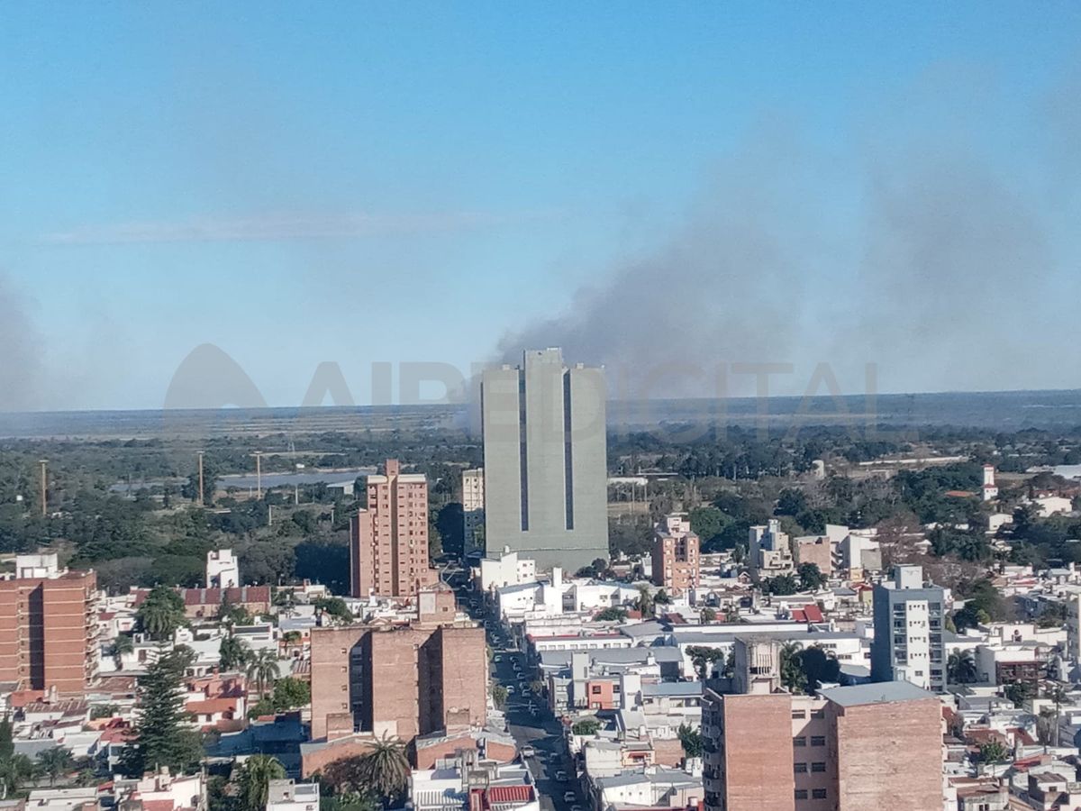 Un incendio intencional fue provocado en la zona de la isla de los sapos