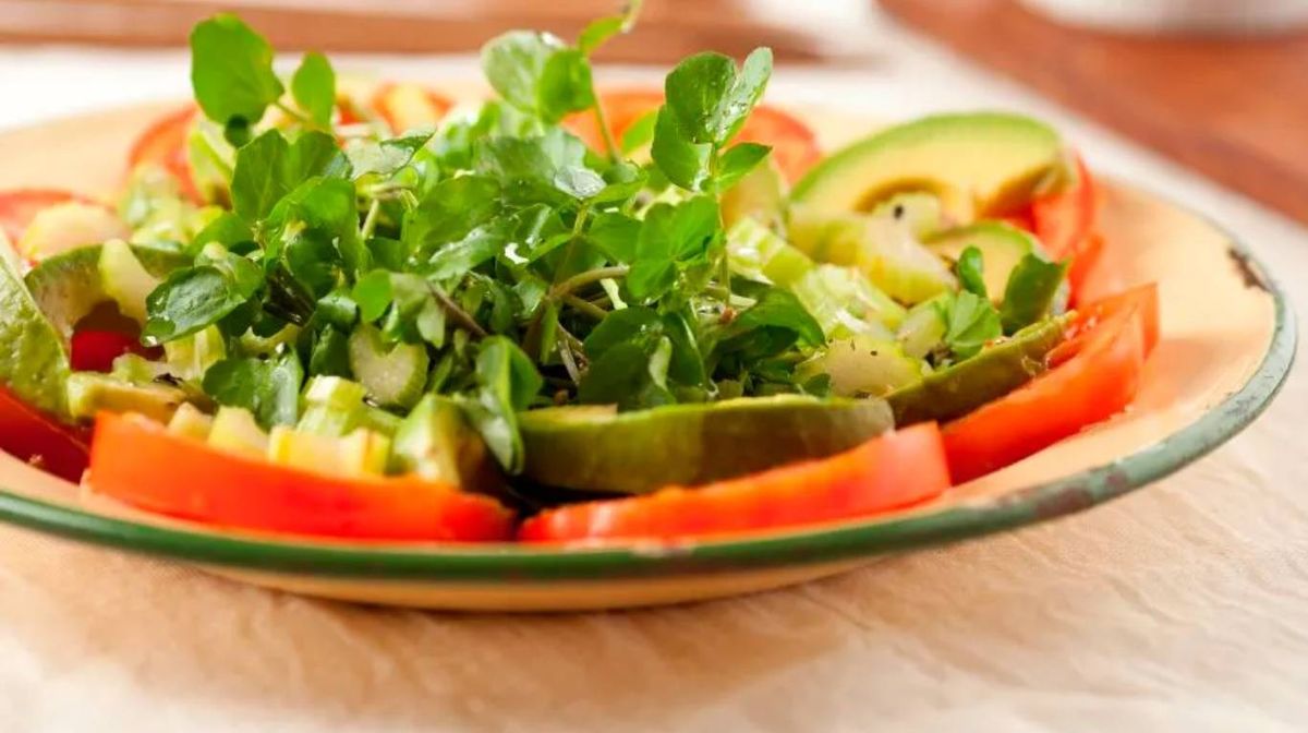 Ensalada de palta y tomate, by Maru Botana. Ensalada de palta y tomate, by Maru Botana.