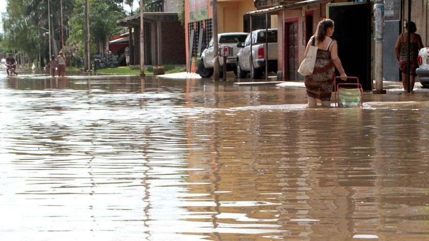 Una madre y su hija murieron en Corrientes por el temporal