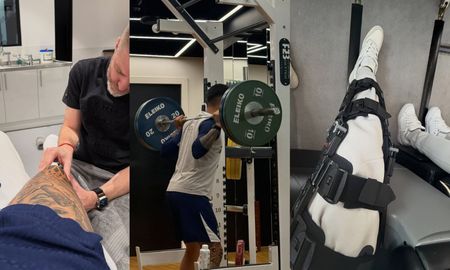 Cómo está el Cuti Romero: las fotos de su recuperación a un mes del Mundial 2026. Cómo está el Cuti Romero: las fotos de su recuperación a un mes del Mundial 2026.