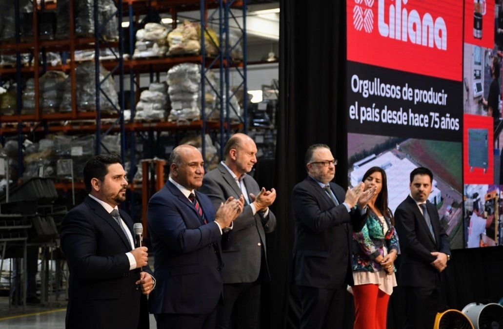 En Liliana, las autoridades fueron recibidas por los socios gerentes Leonardo, Fernando y Cintia Jacobson.