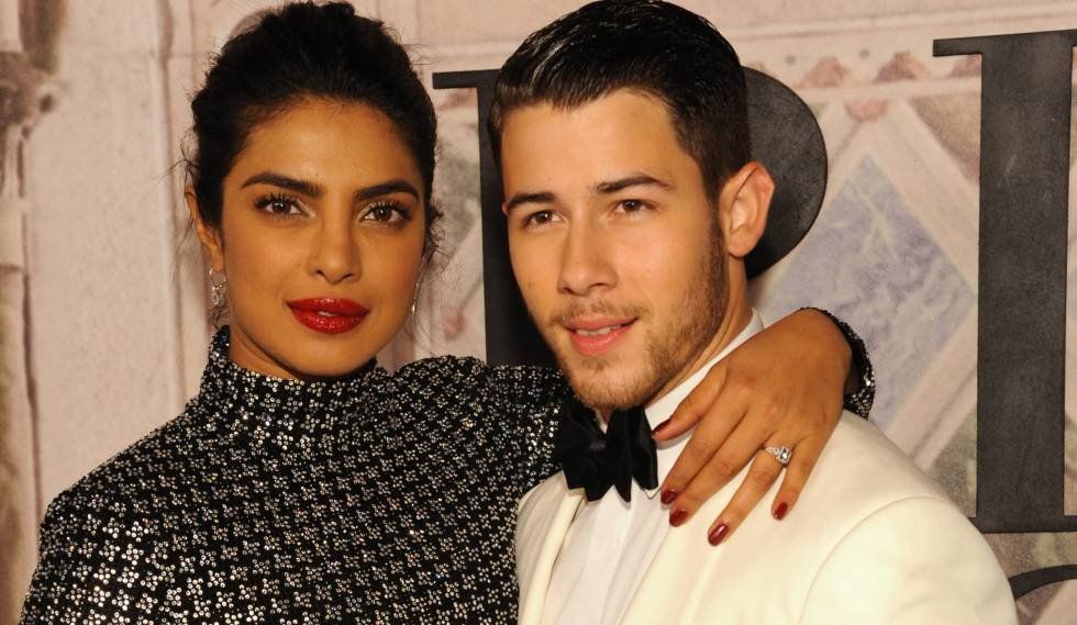 Nick Jonas y su esposa, Priyanka Chopra.