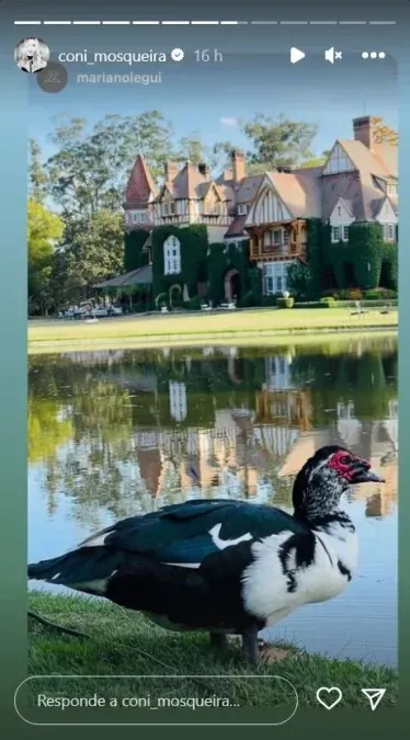 La casona de Cañuelas donde Alejandro Fantino eligió casarse con Coni Mosqueira.