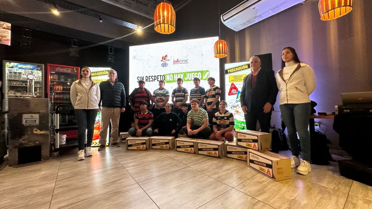 Julicroc y la Unión Santafesina de Rugby se unen para fortalecer los valores del respeto en el deporte.
