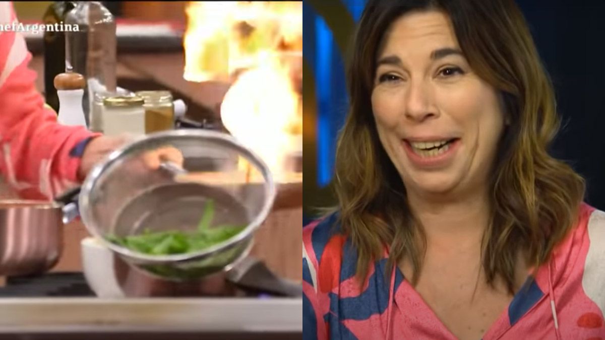 Maria ODonell prendió fuego la cocina de MasterChef y se quemó hasta el pelo