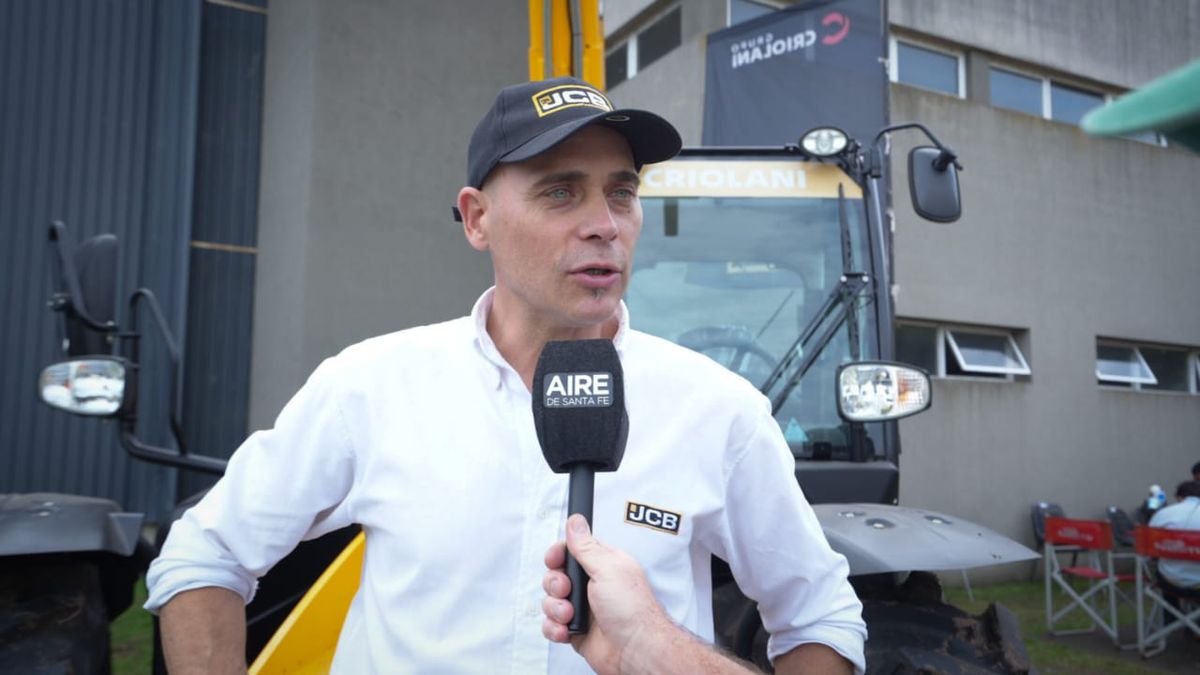 Grupo Criolani mostró el modelo 531-70, un manipulador telescópico JCB.