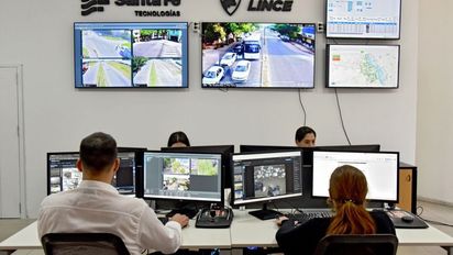 Programa Lince: Provincia moderniza la videovigilancia en la ciudad de Santa Fe con cámaras que incorporan Inteligencia Artificial