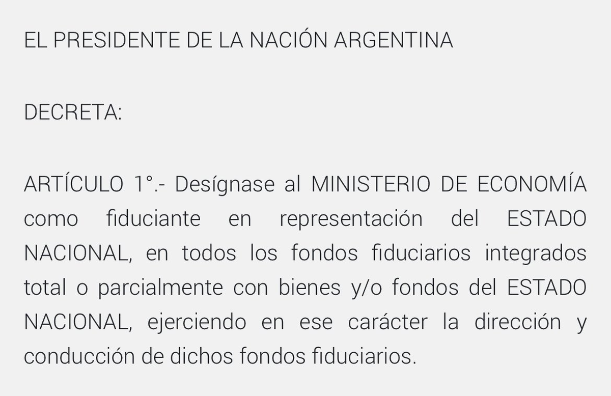 La medida ya fue publicada en el Boletín Oficial. La medida ya fue publicada en el Boletín Oficial.