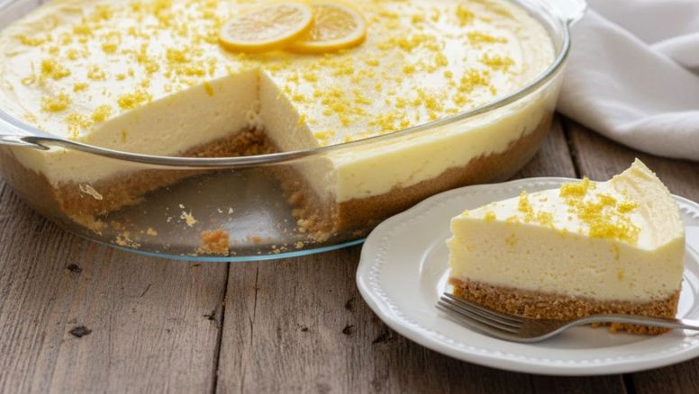 Cheesecake de limón falso con sabor intenso: receta fácil con 5 ingredientes y lista en 25 minutos