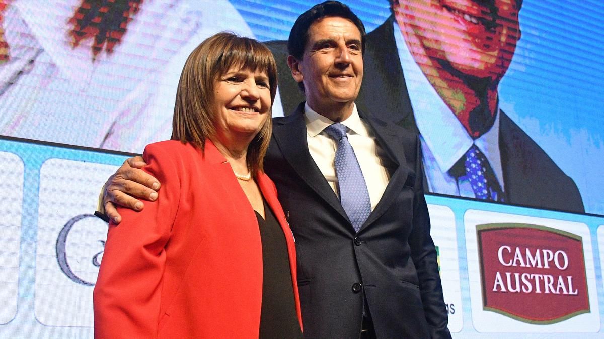Patricia Bullrich presentó a Carlos Melconian como su eventual ministro de Economía.