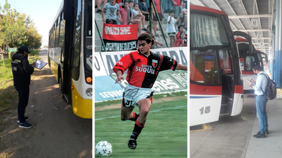 Jugó en Colón, estuvo en el recordado clásico de Nelson Agoglia y ahora trabaja controlando colectivos