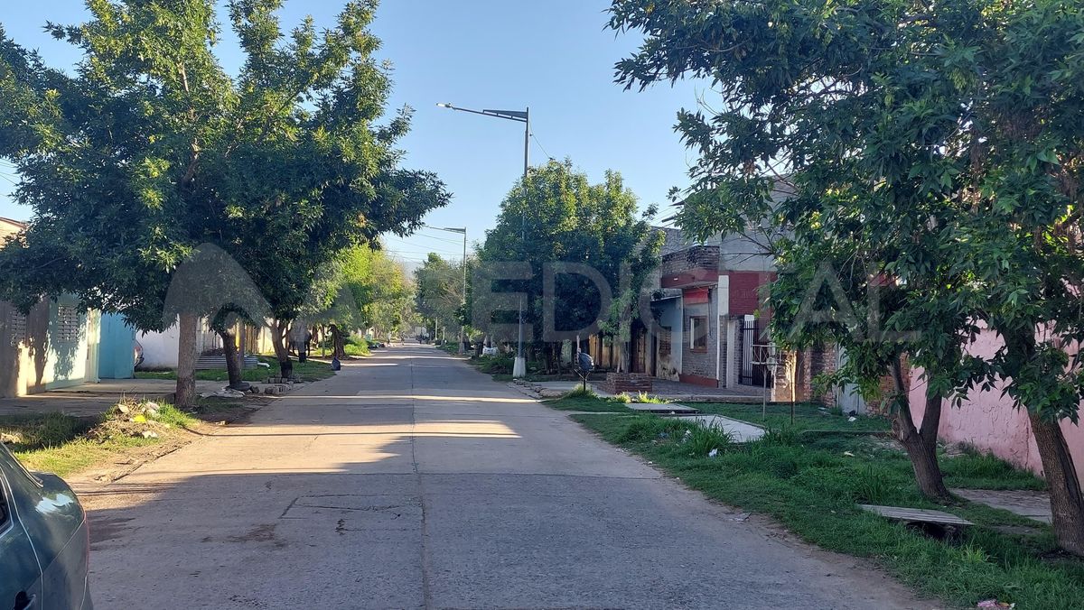 El lugar del ataque, en barrio Santa Rosa de Lima.