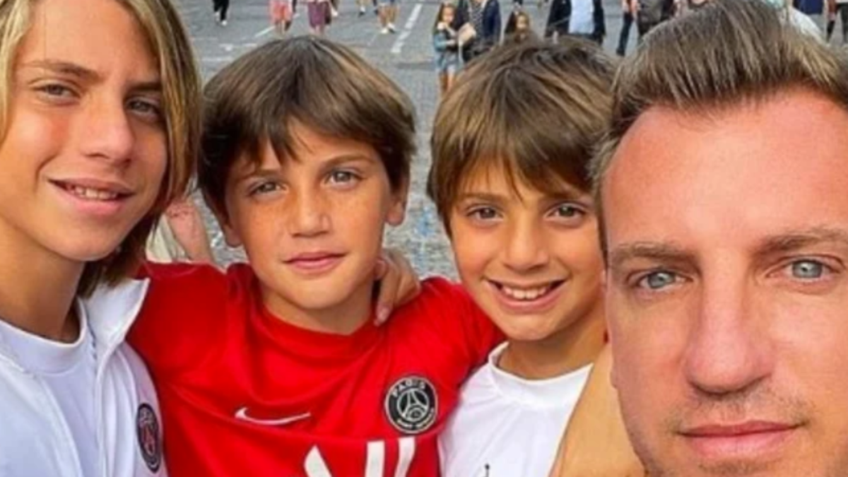 El emotivo video de Maxi Lopez con sus hijos: Los chicos han vuelto