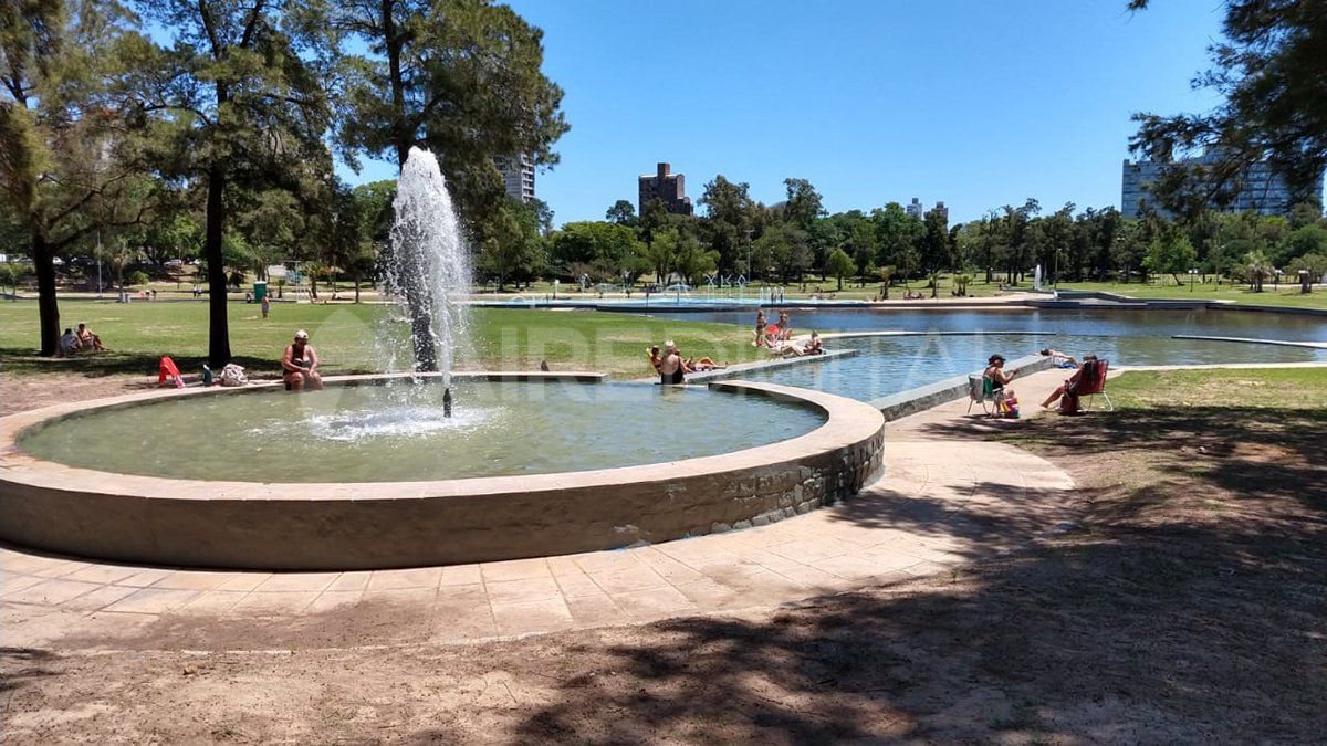 El índice UV alcanzó los 12 puntos este domingo.