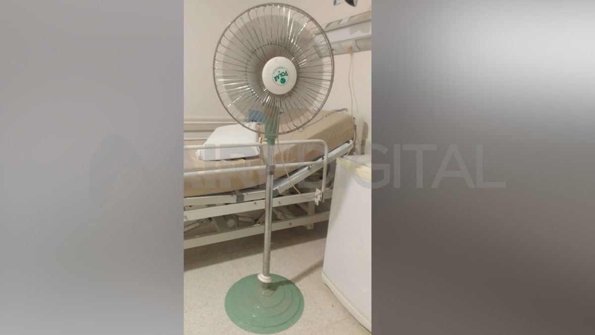 Las madres internadas en el área de pediatría optaron por llevar sus propios ventiladores. Las madres internadas en el área de pediatría optaron por llevar sus propios ventiladores.