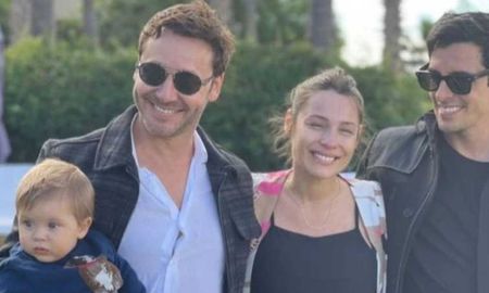 Pampita y Vicuña se unieron por Blanca. Pampita y Vicuña se unieron por Blanca.
