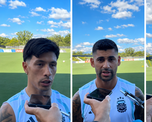 Lisandro Martínez, Cuti Romero y Facundo Medina hablaron con la prensa este viernes, previo al partido de Argentina ante Suiza. Lisandro Martínez, Cuti Romero y Facundo Medina hablaron con la prensa este viernes, previo al partido de Argentina ante Suiza.