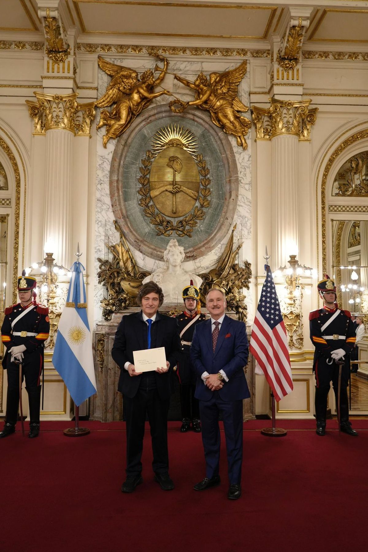 El presidente Javier Milei