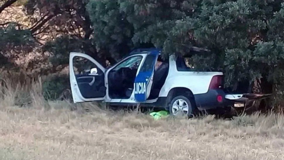 La agente Belén Corvalán iba en el asiento del acompañante del patrullero