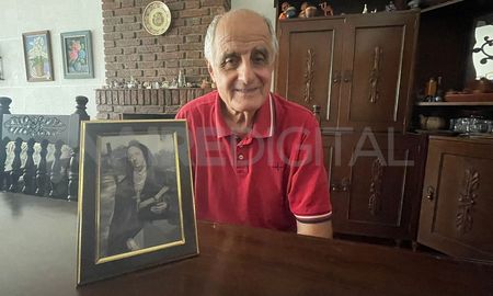Oscar, tío y padrino de Claudio Perusini. Oscar, tío y padrino de Claudio Perusini.