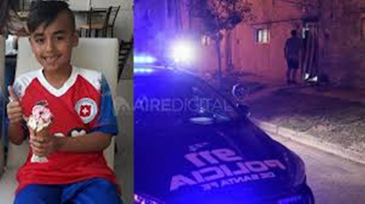Thiago recibió un disparo en la cabeza cuando un vecino manipulaba un arma de fuego que encontraron en una mochila.