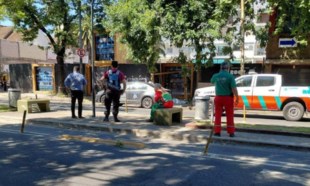 Ocurrió en la avenida Chivilcoy al 3600. Ocurrió en la avenida Chivilcoy al 3600.