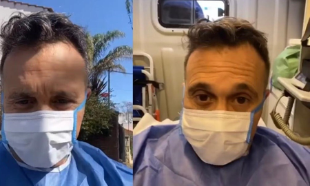 Sergio Lapegüe reveló el resultado de su hisopado Sergio Lapegüe reveló el resultado de su hisopado