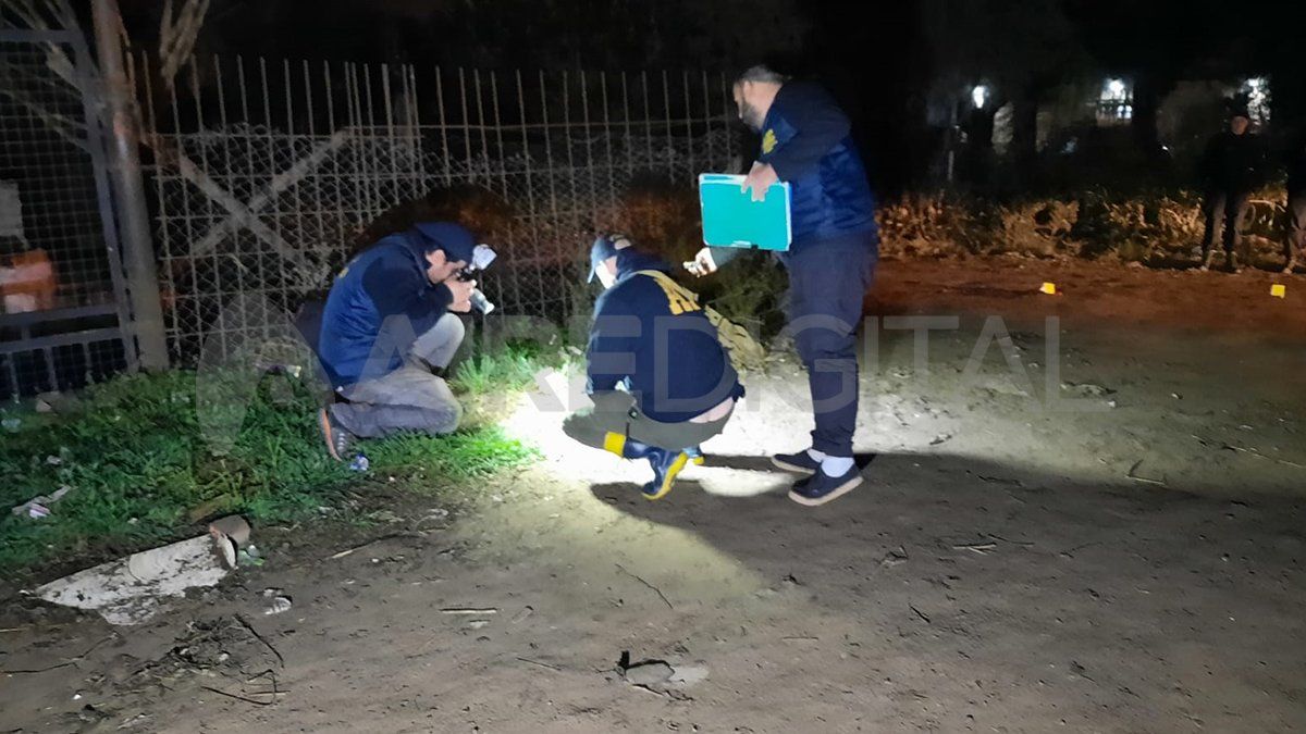 Algunas de las vainas secuestradas fueron restos de perdigonadas de escopeta.