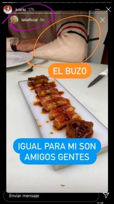 Lali Espósito en la historia de Jauriu