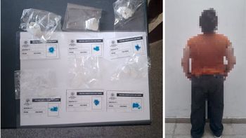Intentó ingresar cocaína a la cárcel de Las Flores y terminó detenida