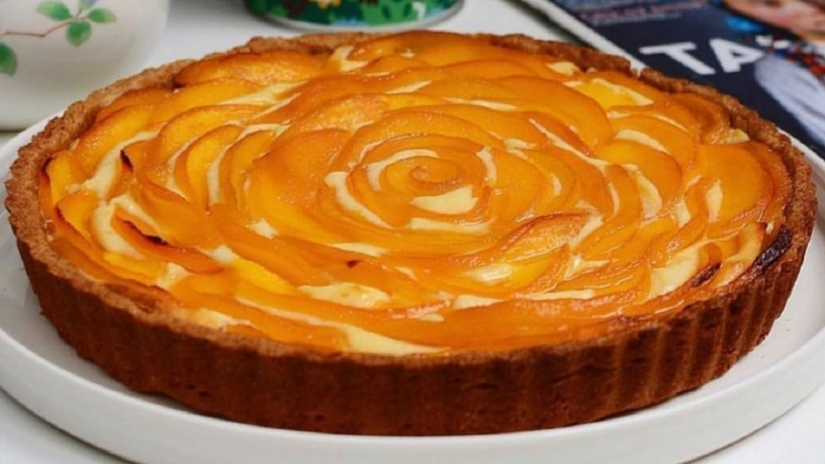 Cómo hacer la mejor tarta de durazno y crema: la receta infalible para preparar un postre único