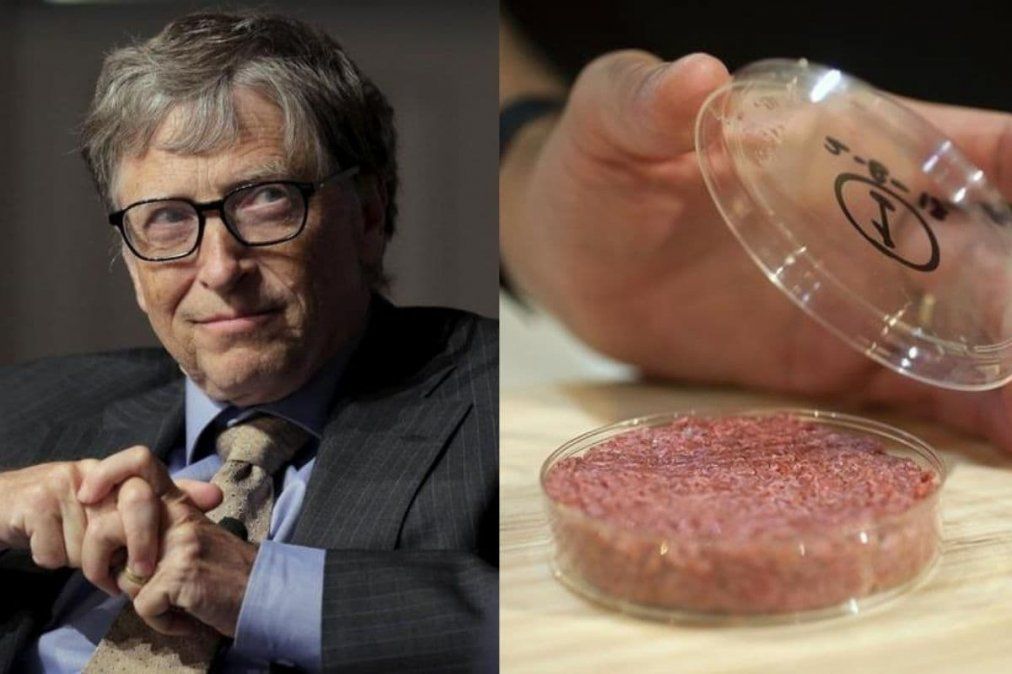 Bill Gates dijo que para salvar la Tierra los países ricos sólo deberían comer carne sintética
