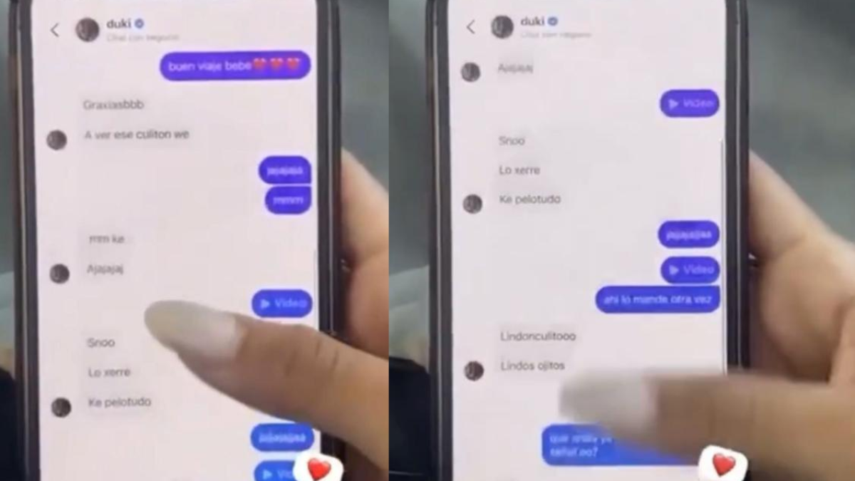 Duki le fue infiel a Emilia Mernes? La verdad detrás de los chats filtrados Duki le fue infiel a Emilia Mernes? La verdad detrás de los chats filtrados