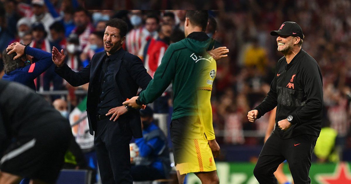 Diego Simeone dio los motivos por los que corrió para no saludar a Jürgen Klopp tras el Atlético Madrid-Liverpool por Champions League.