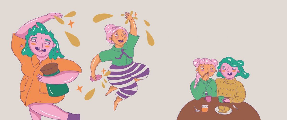 El libro tiene ilustraciones de Flopa.