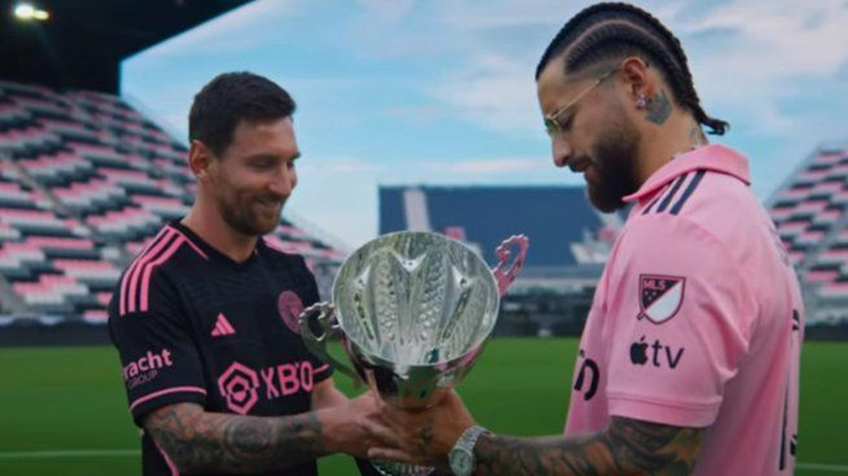 Lionel Messi protagonizó el nuevo video de Maluma y Yandel