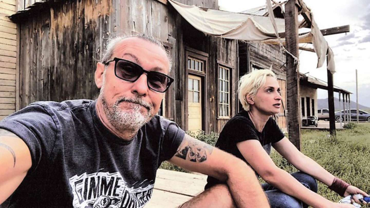 Serge Svetnoy y Halyna Hutchins.