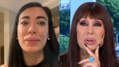 El desgarrador llanto de Pamela Pombo con Moria Casán: 