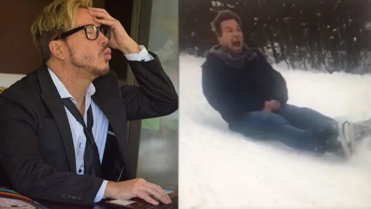 Guido Süller sufrió un accidente en Ushuaia