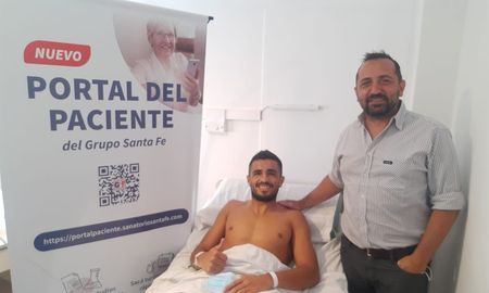 Sebastián Moyano fue operado de su rotura de meniscos de la rodilla izquierda y ya inició la rehabilitación. Sebastián Moyano fue operado de su rotura de meniscos de la rodilla izquierda y ya inició la rehabilitación.