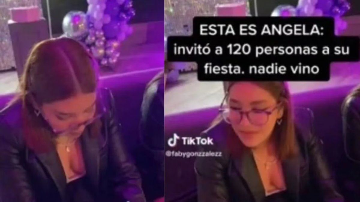 Gastó todos sus ahorros para organizar su fiesta de cumpleaños