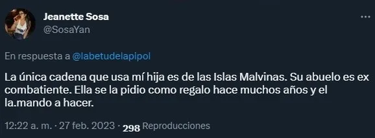 La reacción de los usuarios en Twitter al pedido del niño.