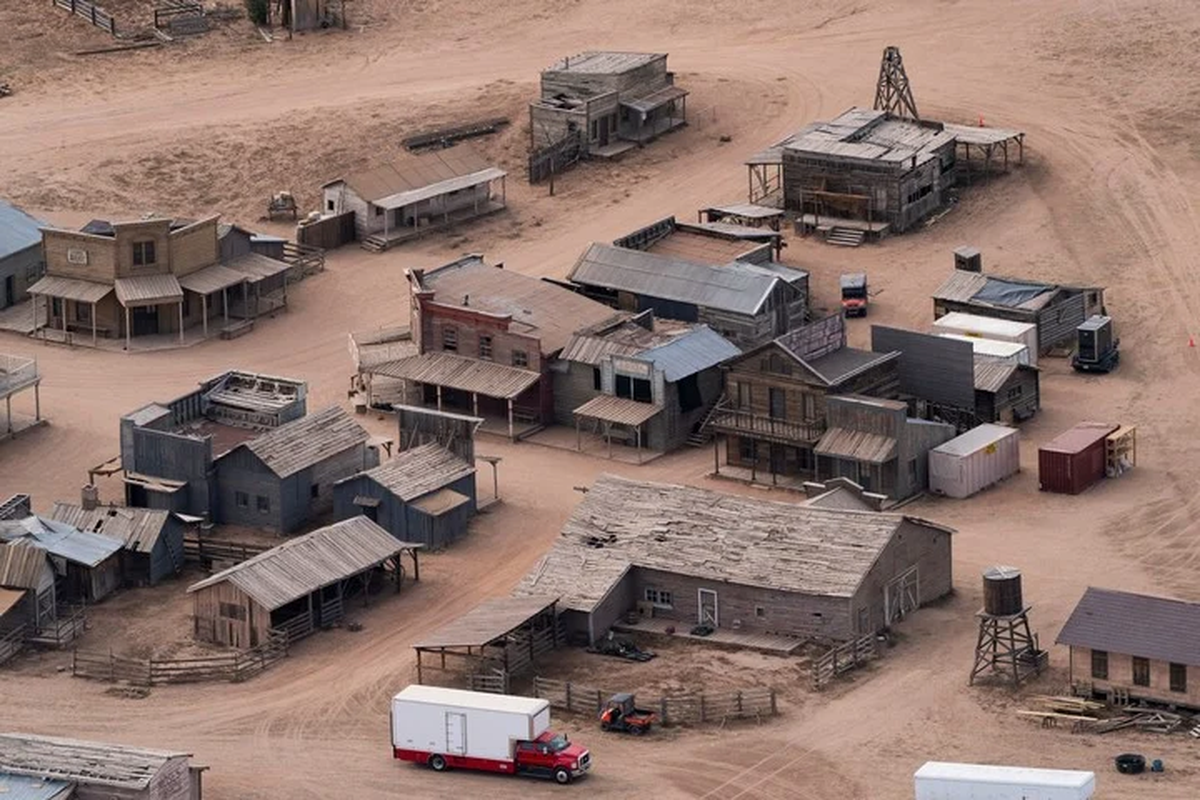 El set de Rust en el Bonanza Creek Ranch (AP).