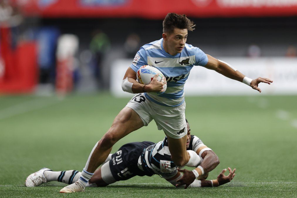 Marcos Monetta fue la figura de Los Pumas.