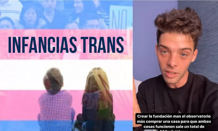 Santi Maratea juntó los fondos para crear la primera fundación que protege las infancias trans Santi Maratea juntó los fondos para crear la primera fundación que protege las infancias trans