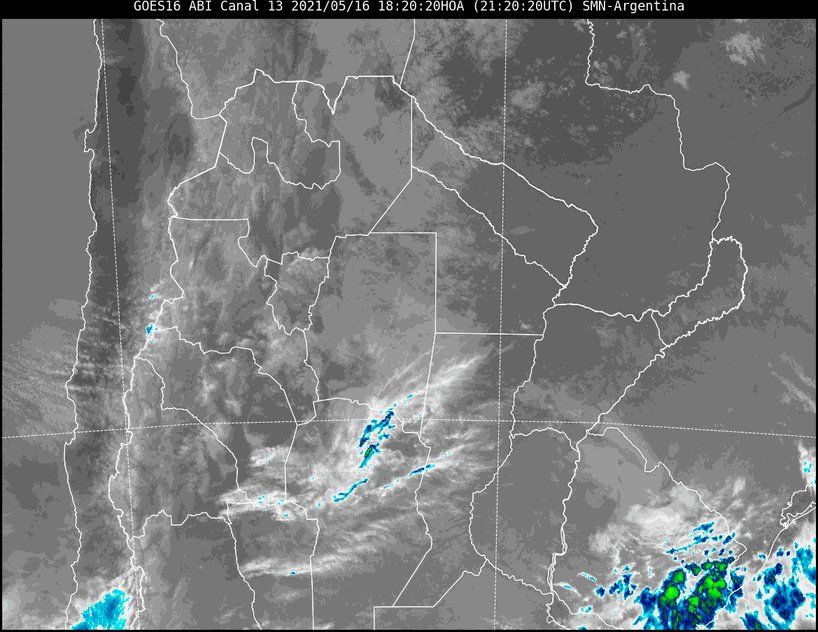 Imágenes satelitales.